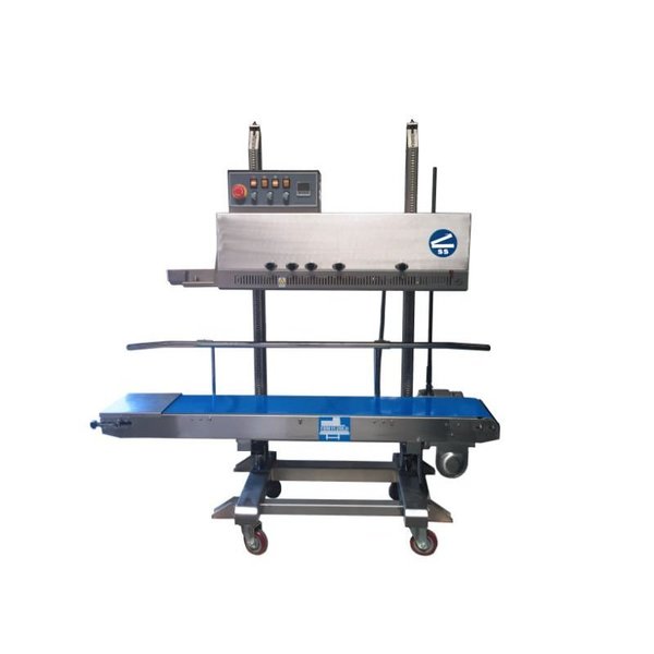 Sealer Sales HL-M1120LD-LtoR Vertical Adjustable Continuous Band Sealer, Left Feed, Dry Ink Coding HL-M1120LD_LtoR